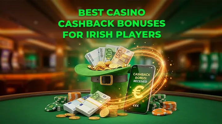 Best casino cashback bonuses for Irish players in March 2026
