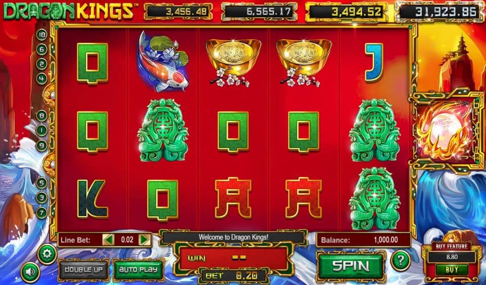 Dragon Kings Slot Game Free Play at Casino Ireland 01