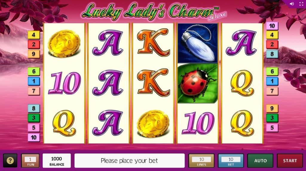 Lucky Ladys Charm deluxe Slot Game Free Play at Casino Ireland 01