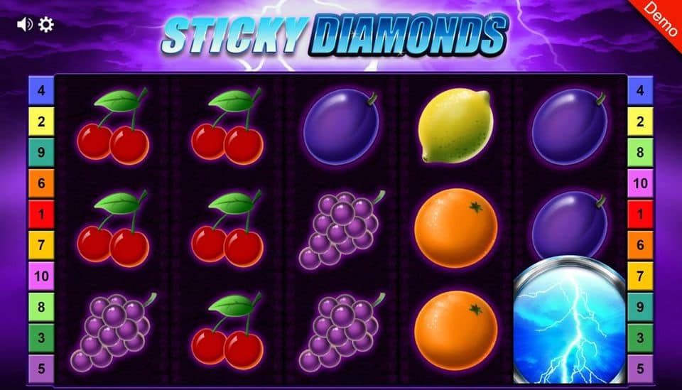 Sticky Diamonds Slot Game Free Play at Casino Ireland 01