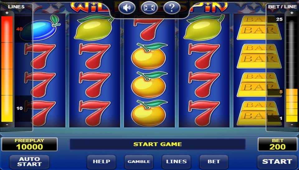 Wild Respin Game Free Play at Casino Ireland 01