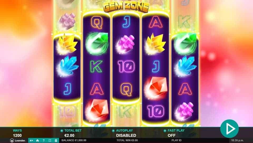 Gem Zone Slot Game Free Play at Casino Ireland 01