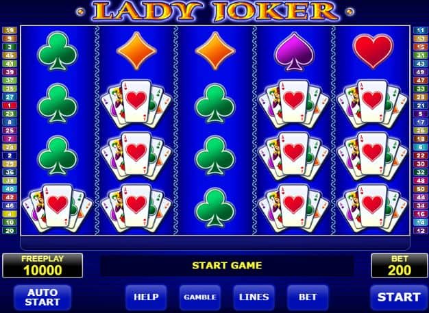 Lady Joker Slot Game Free Play at Casino Ireland 01