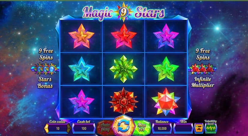 Magic Stars 9 Slot Game Free Play at Casino Ireland 01