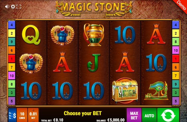 Magic Stone Slot Game Free Play at Casino Ireland 01