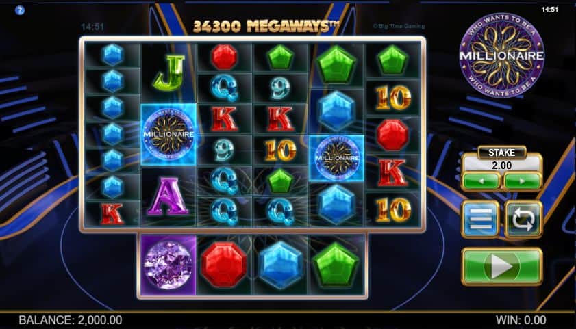 Who Wants to be a Millionaire Megaways Slot Game Free Play at Casino Ireland 01