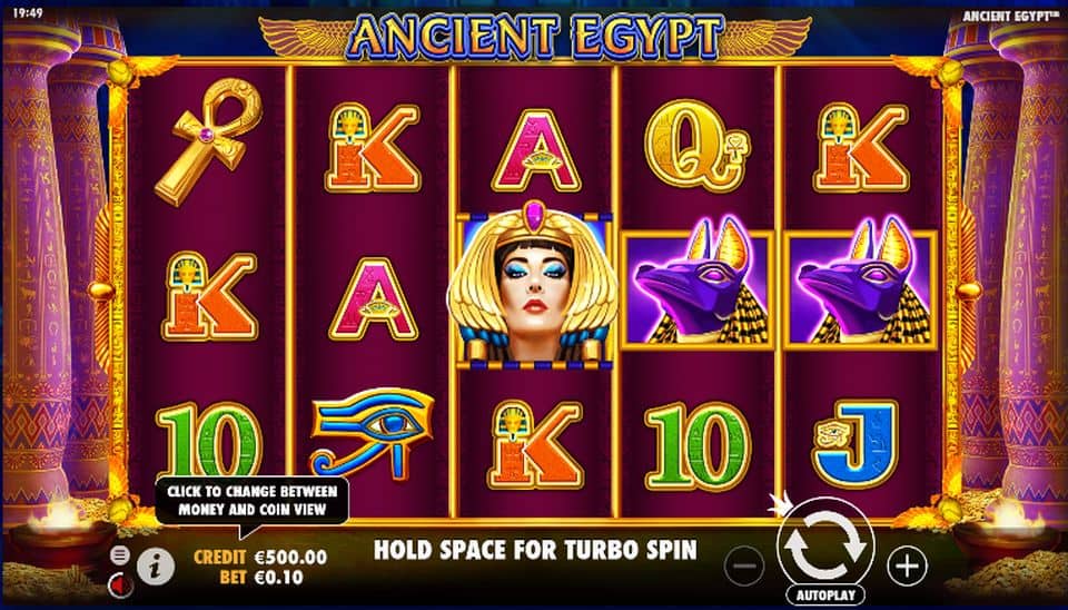 Ancient Egypt Slot Game Free Play at Casino Ireland 01