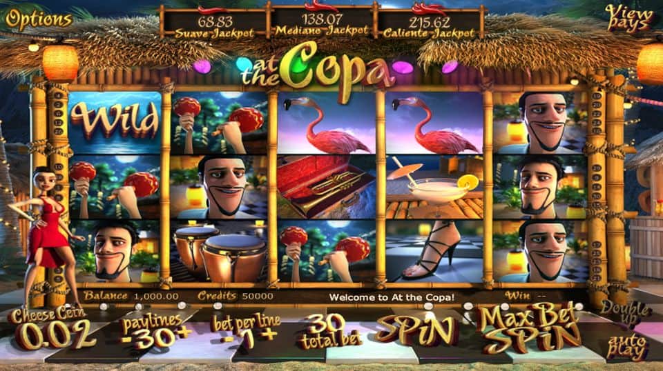 At the Copa Slot Game Free Play at Casino Ireland 01