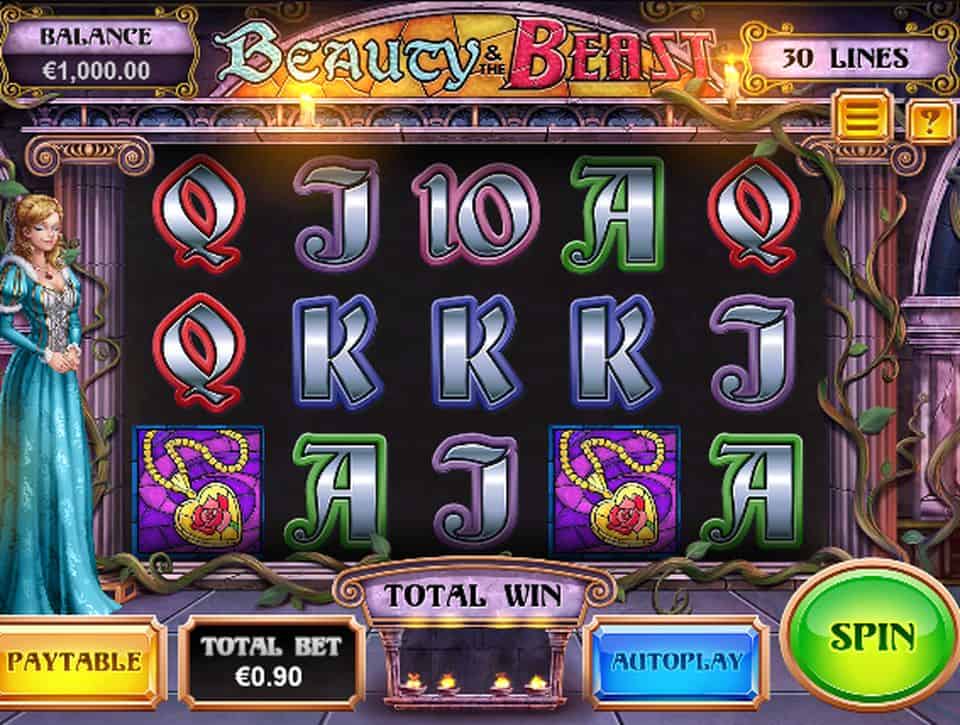 Beauty and the Beast Slot Game Free Play at Casino Ireland 01