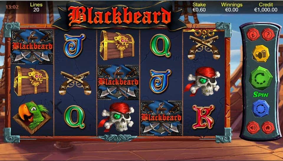 Blackbeard Slot Game Free Play at Casino Ireland 01