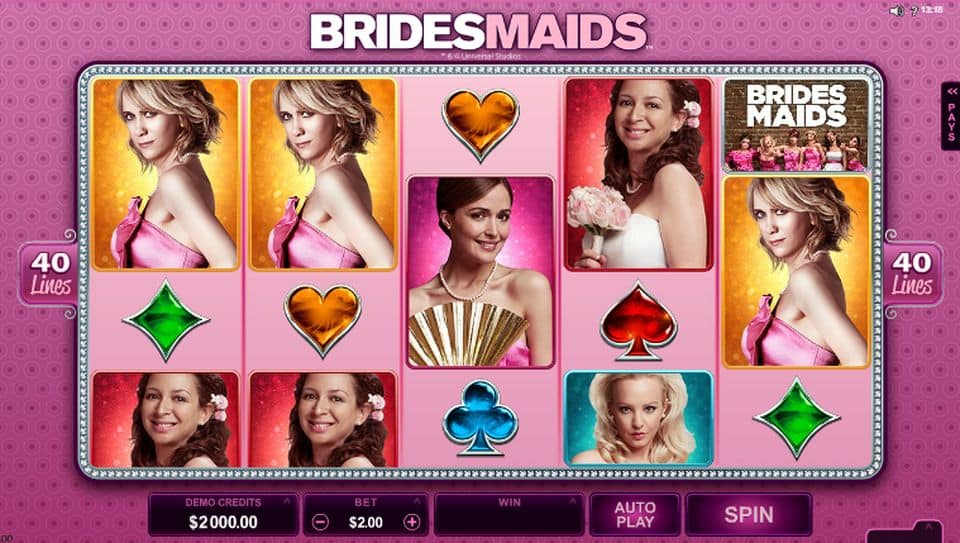 Bridesmaids Slot Game Free Play at Casino Ireland 01