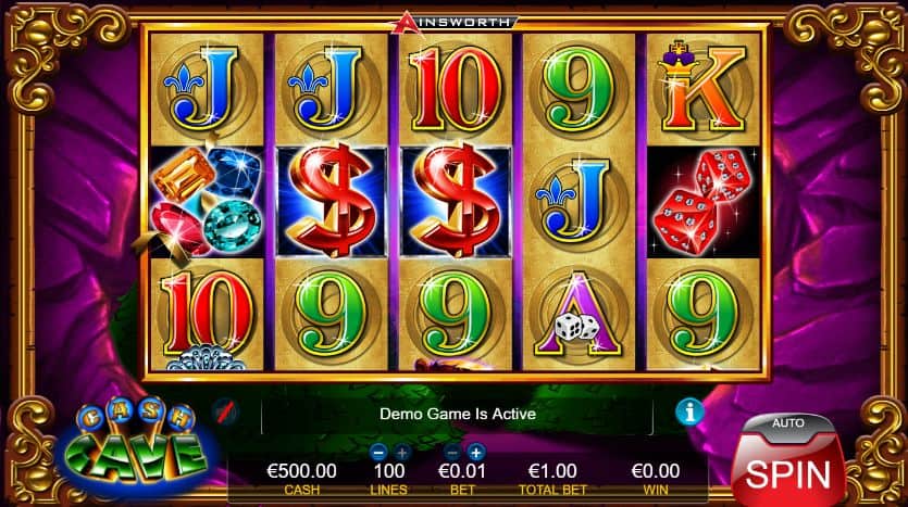 Cash Cave Slot Game Free Play at Casino Ireland 01