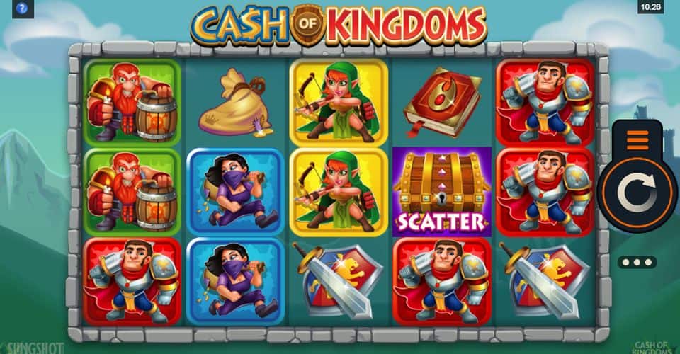 Cash of Kingdoms Slot Game Free Play at Casino Ireland 01