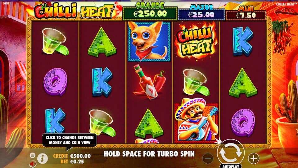 Chilli Heat Slot Game Free Play at Casino Ireland 01