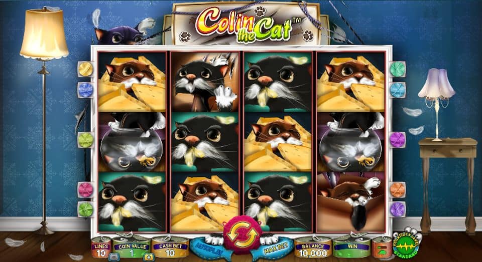 Colin the Cat Slot Game Free Play at Casino Ireland 01