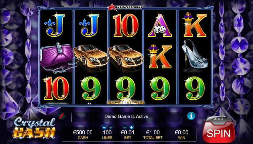 Crystal Cash Slot Game Free Play at Casino Ireland 01