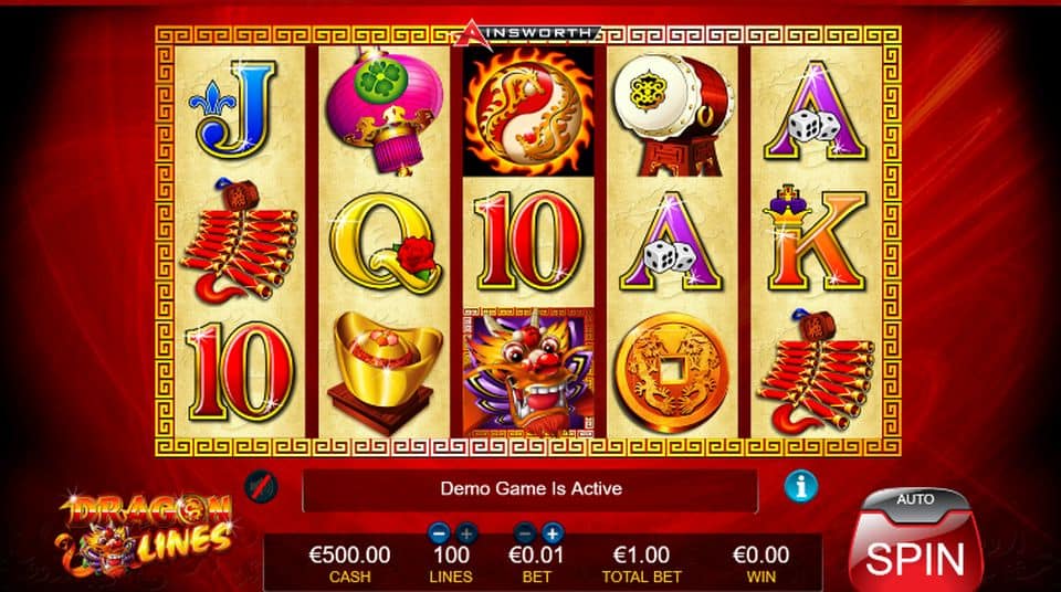 Dragon Lines Slot Game Free Play at Casino Ireland 01