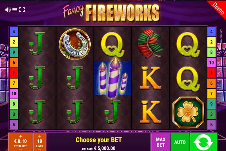 Fancy Fireworks Slot Game Free Play at Casino Ireland 01