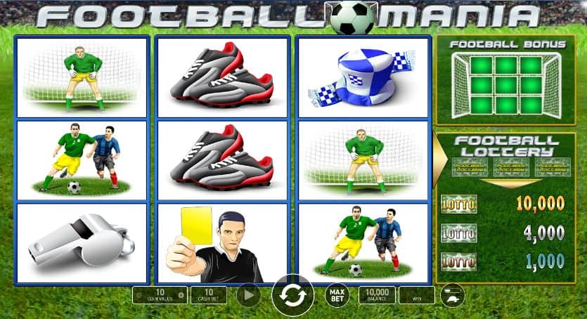 Football Mania Slot Game Free Play at Casino Ireland 01