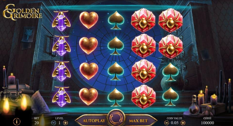 Golden Grimoire Slot Game Free Play at Casino Ireland 01