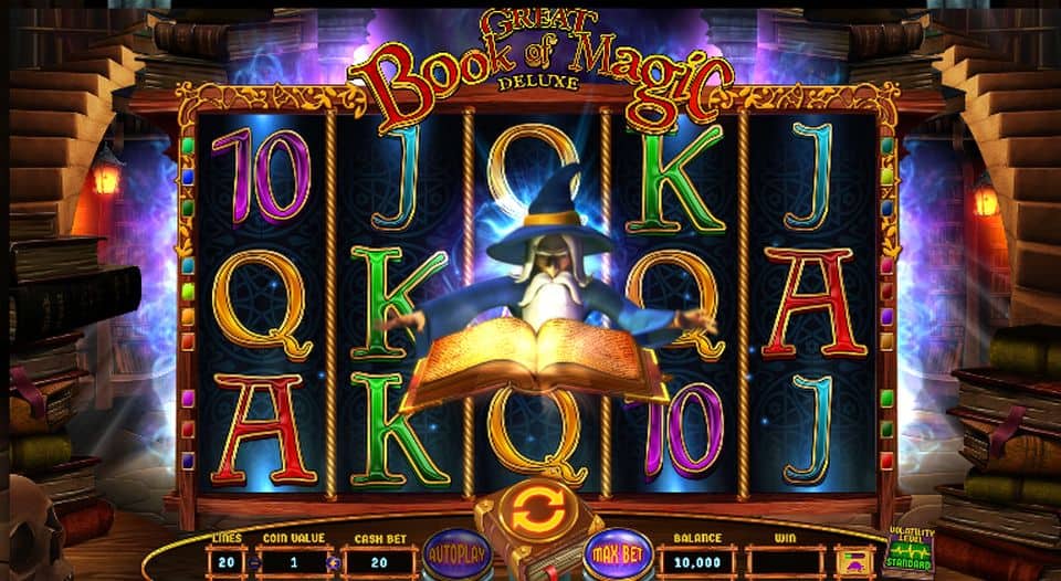 Great Book of Magic Deluxe Slot Game Free Play at Casino Ireland 01