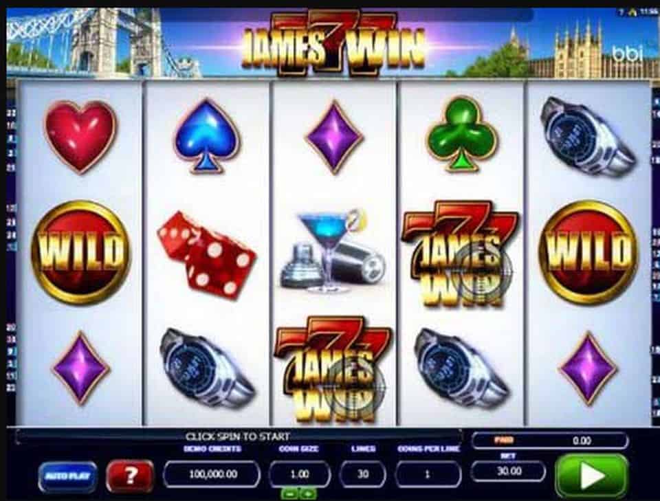 James Win Slot Game Free Play at Casino Ireland 01