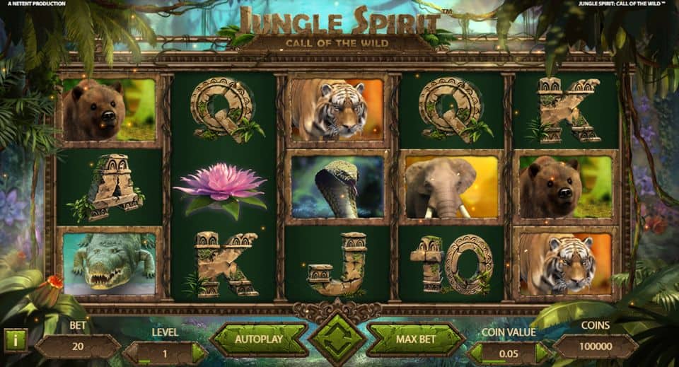 Jungle Spirit Slot Game Free Play at Casino Ireland 01