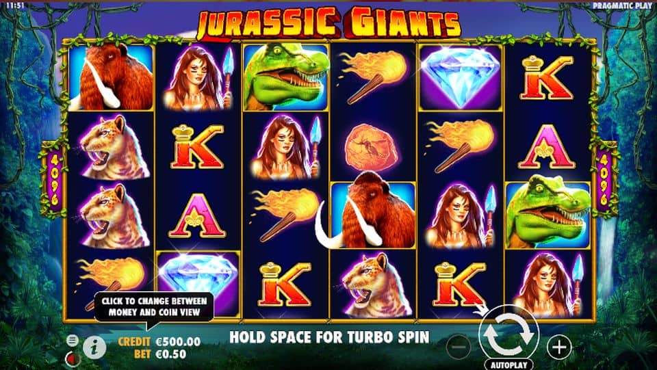 Jurassic Giants Slot Game Free Play at Casino Ireland 01