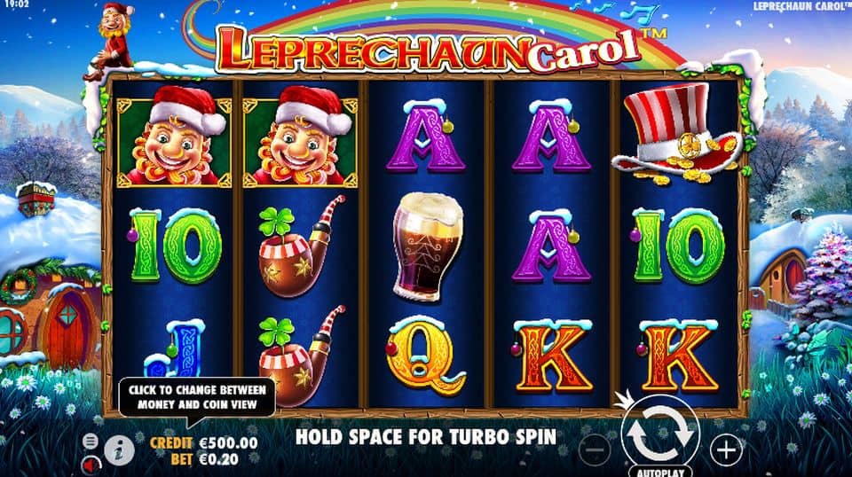 Leprechaun Carol Slot Game Free Play at Casino Ireland 01