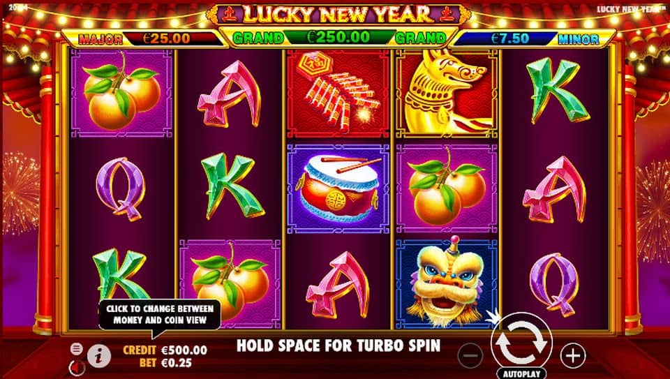 Lucky New Year Slot Game Free Play at Casino Ireland 01
