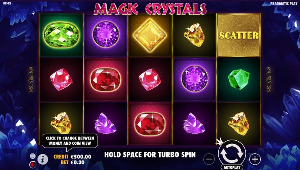Magic Crystals Slot Game Free Play at Casino Ireland 01