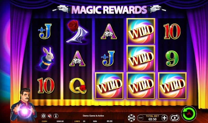 Magic Rewards Slot Game Free Play at Casino Ireland 01