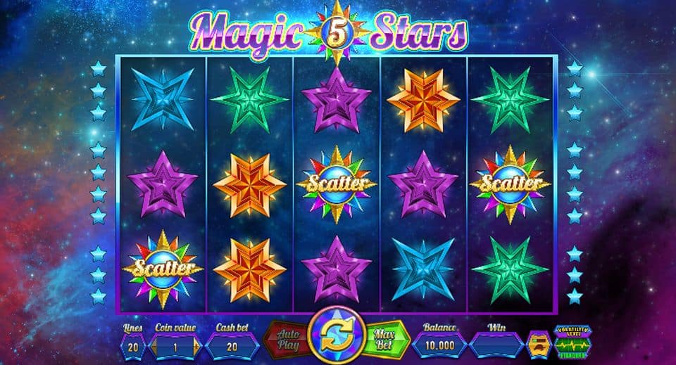 Magic Star 5 Slot Game Free Play at Casino Ireland 01