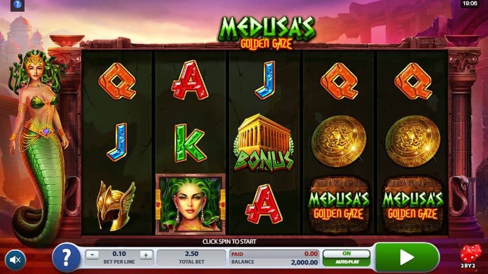 Medusas Golden Gaze Slot Game Free Play at Casino Ireland 01