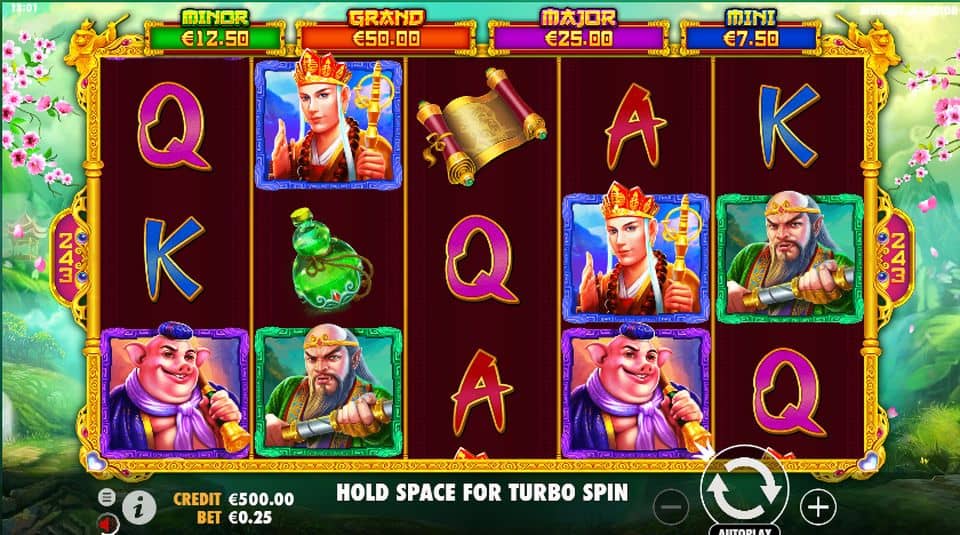 Monkey Warrior Slot Game Free Play at Casino Ireland 01