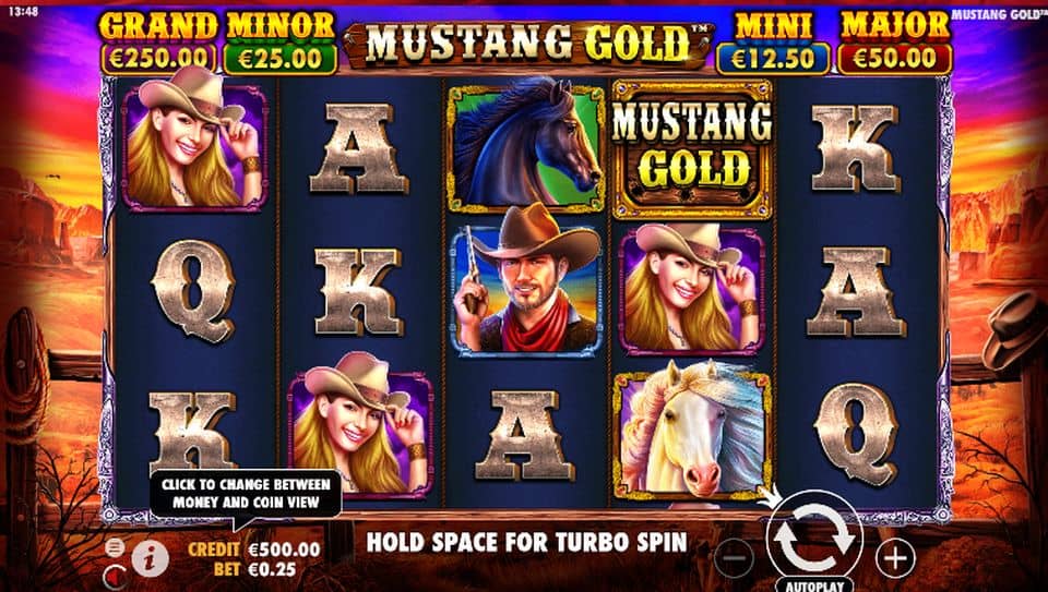 Mustang Gold Slot Game Free Play at Casino Ireland 01