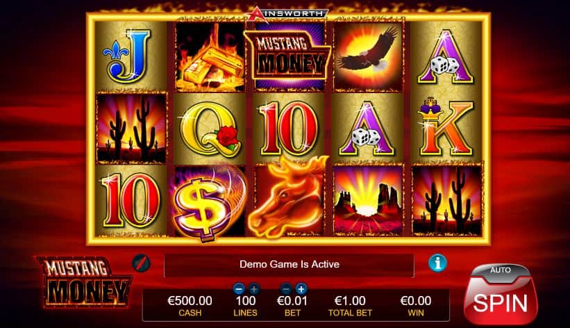 Mustang Money Slot Game Free Play at Casino Ireland 01