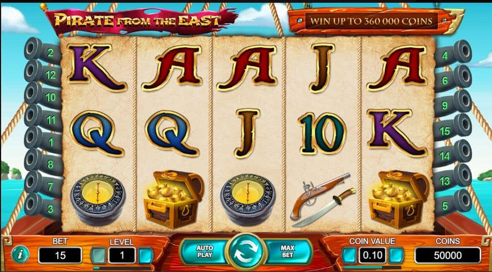 Pirate from the East Slot Game Free Play at Casino Ireland 01
