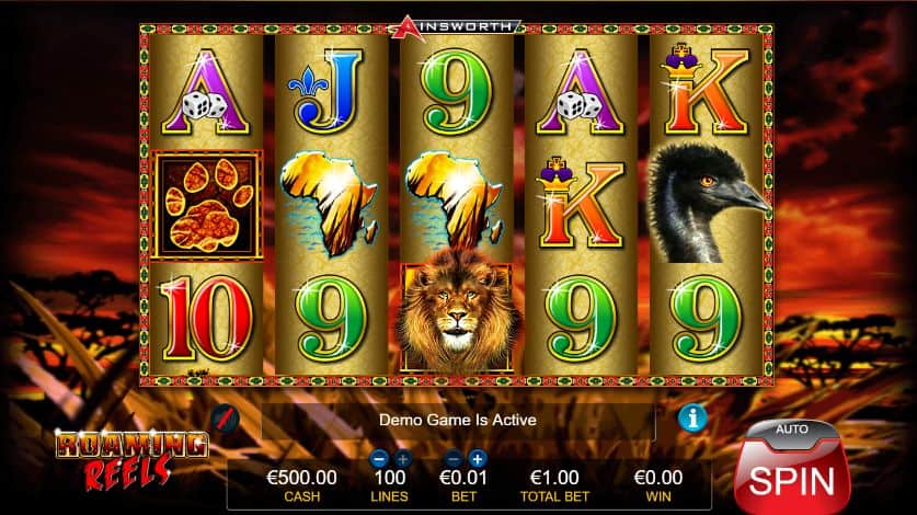 Roaming Reels Slot Game Free Play at Casino Ireland 01