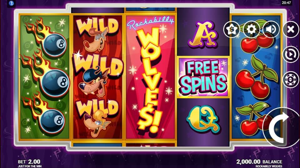 Rockabilly Wolves Slot Game Free Play at Casino Ireland 01