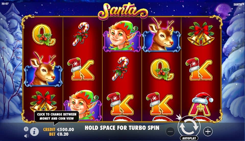 Santa Slot Game Free Play at Casino Ireland 01