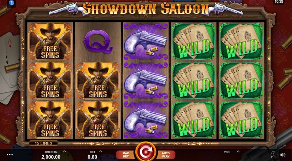 Showdown Saloon Slot Game Free Play at Casino Ireland 01