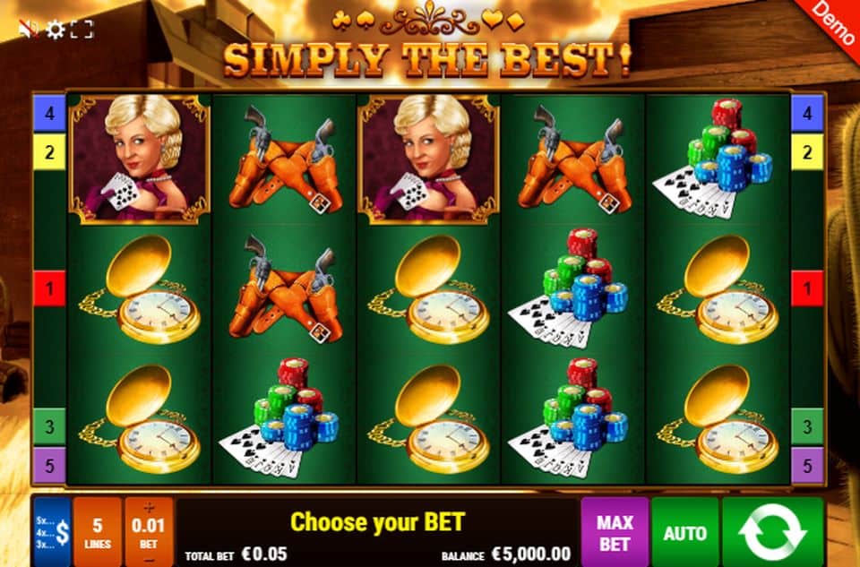 Simply the Best Slot Game Free Play at Casino Ireland 01