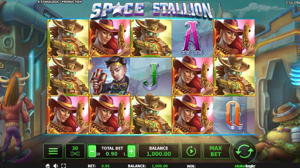 Space Stallion Slot Game Free Play at Casino Ireland 01