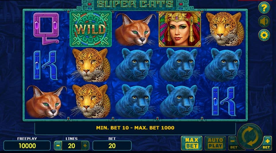 Super Cats Slot Game Free Play at Casino Ireland 01