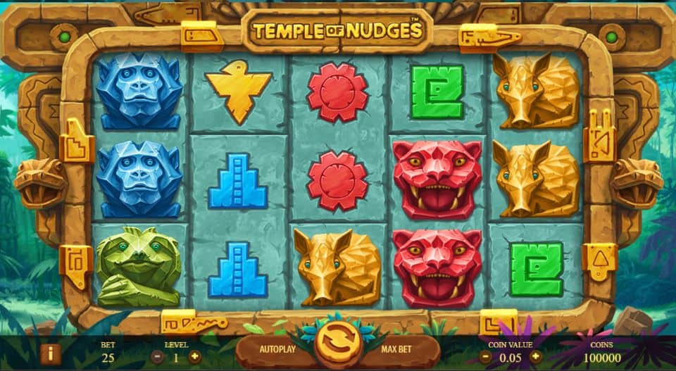 Temple of Nudges Slot Game Free Play at Casino Ireland 01