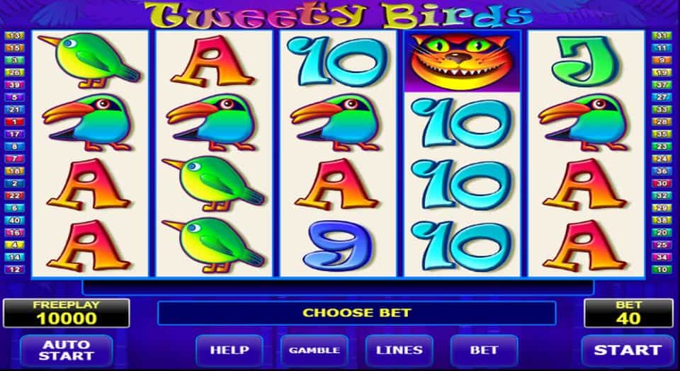 Tweety Birds Slot Game Free Play at Casino Ireland 01