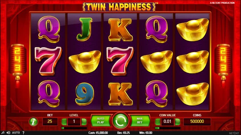 Twin Happiness Slot Game Free Play at Casino Ireland 01