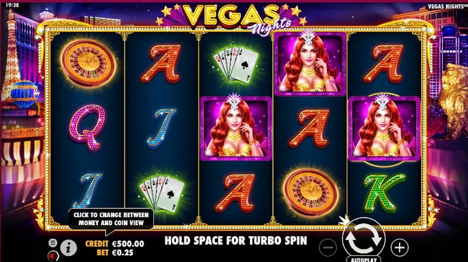 Vegas Nights Slot Game Free Play at Casino Ireland 01