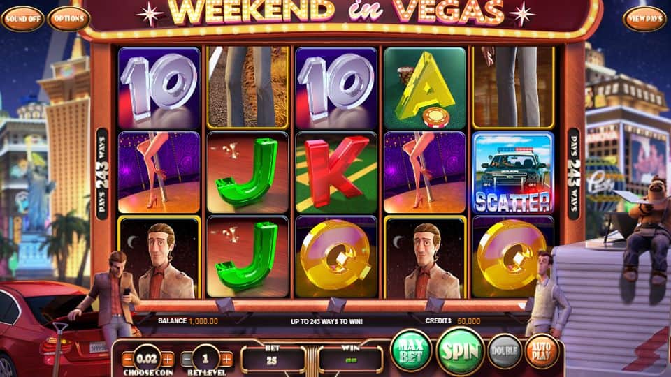 Weekend in Vegas Slot Game Free Play at Casino Ireland 01